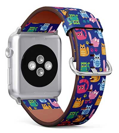 Roztomilý kreslený řemínky na hodinky Apple