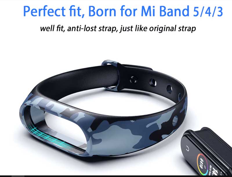 maskovací pásky pro Mi-Band-5