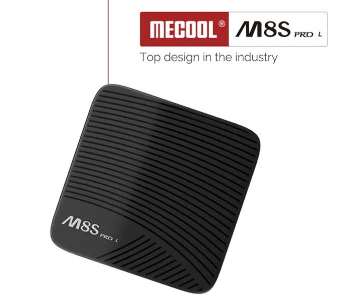 Chytrý televizní přijímač MeCool M8S Pro L - kód kupónu