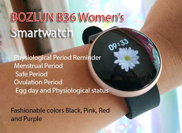 Hloubková recenze Bozlun B36 Lady Smartwatch