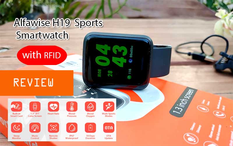[Recenze] Alfawise H19 RFID Sports Smartwatch