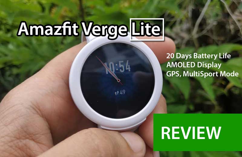 [Recenze] Amazfit Verge Lite - inteligentní hodinky Budget pro milovníky fitness