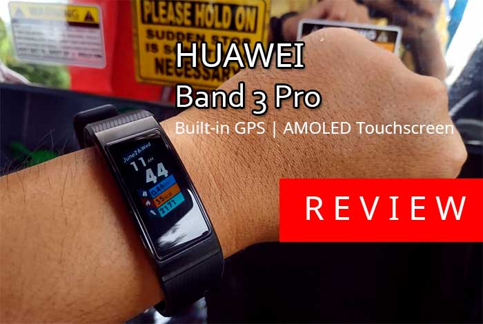 [Recenze] Huawei Band 3 Pro Smartband - MultiSport + GPS Fitness Tracker