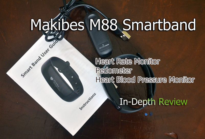 [Recenze] Makibes M88 Smartband - Fitness pásmo k monitorování krevního tlaku