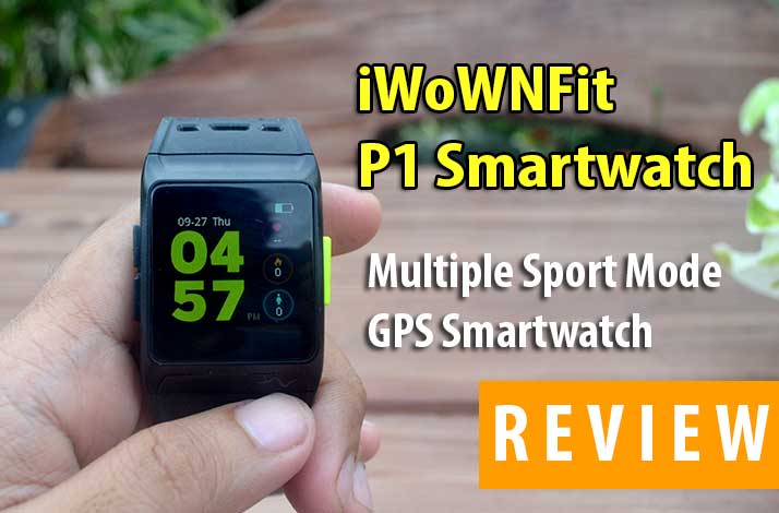 [Recenze] iWOWNFIT P1 Smartwatch