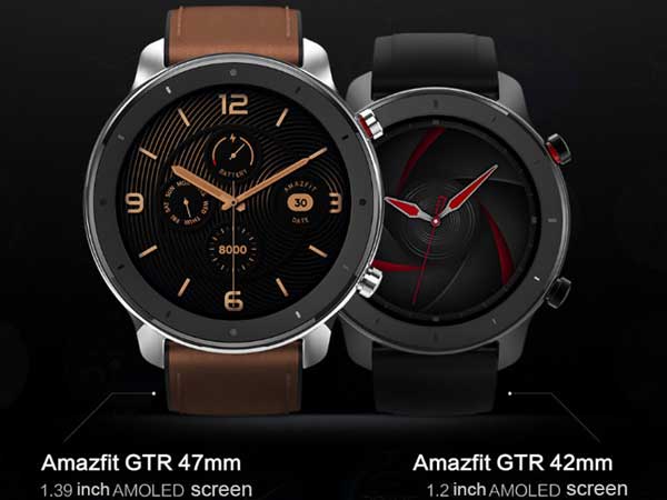 Amazfit GTR přijal funkci Always on Display