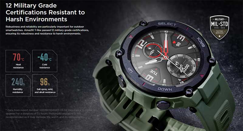 Chytré hodinky Amazfit T-Rex