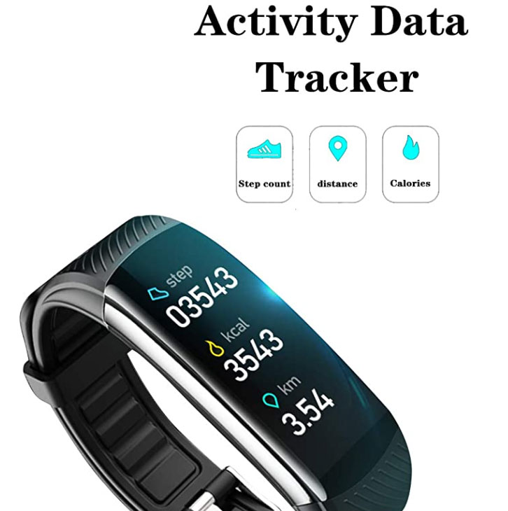 Inteligentní hodinky / fitness trackery Blumelody s teploměrem