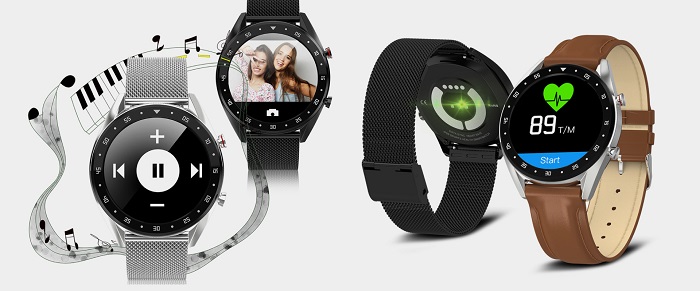 Chytré hodinky GX - recenze funkcí, sportovní trendy chytré hodinky
