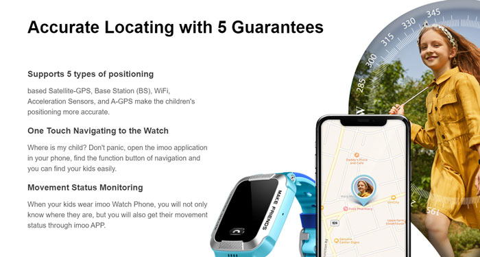 funkce imoo-smartwatch