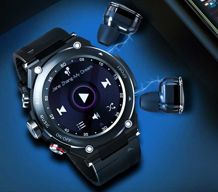 Chytré hodinky LEMFO T92 + náhlavní souprava Bluetooth