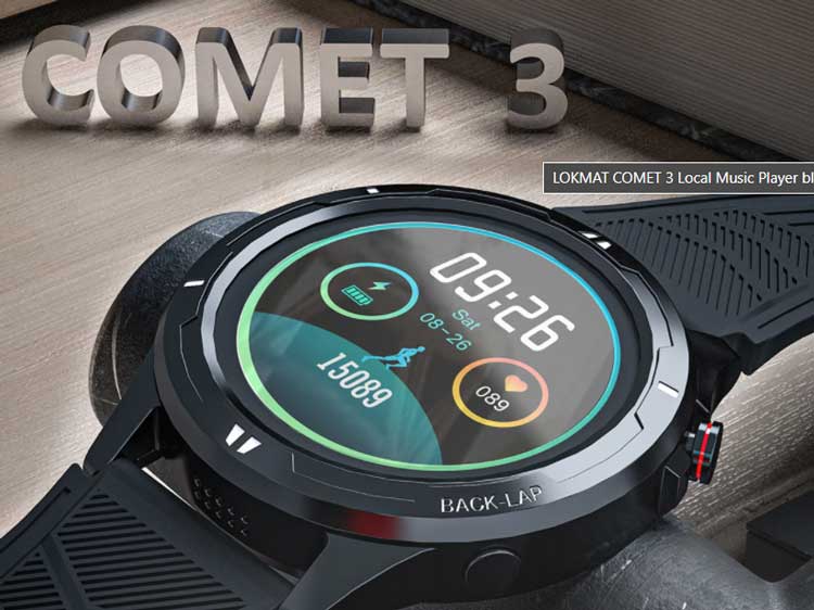 Chytré hodinky LOKMAT-Comet-3