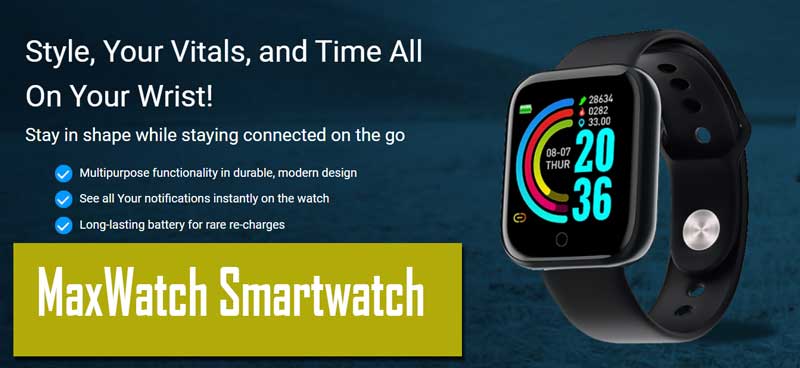 funkce smartwatch maxwatch