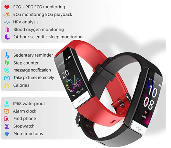 Mgaolo Fitness Tracker Y91 Model - recenze funkcí