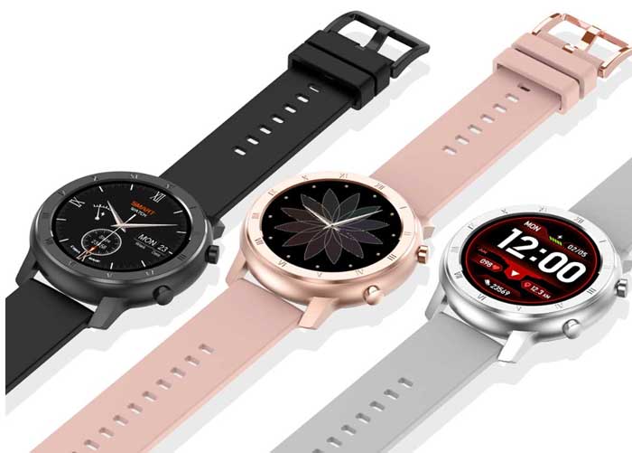 Chytré hodinky č. 1 DT89 - elegantní, prémiové dámské chytré hodinky