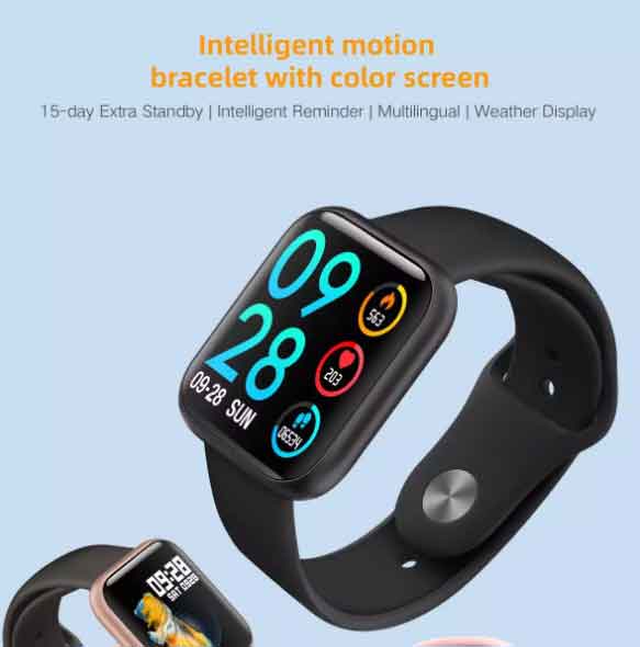Design inteligentních hodinek P80