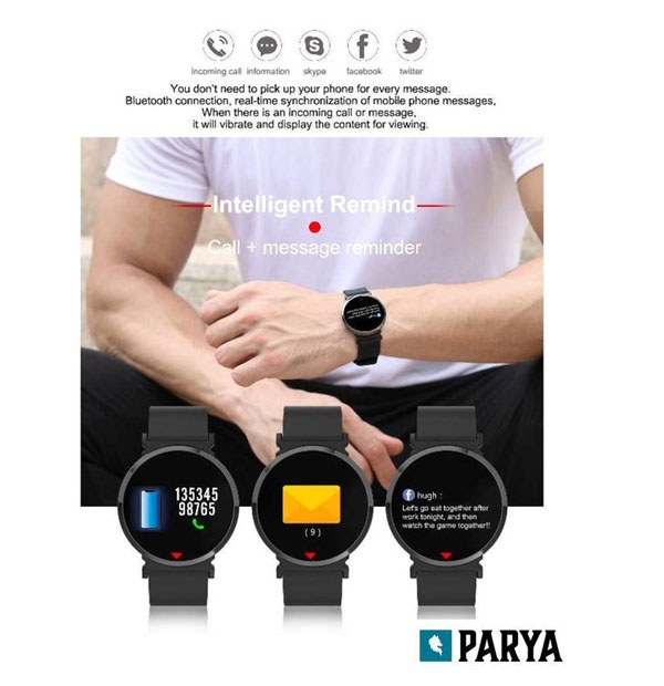 Model Parya Smartwatch PP69 - recenze funkcí