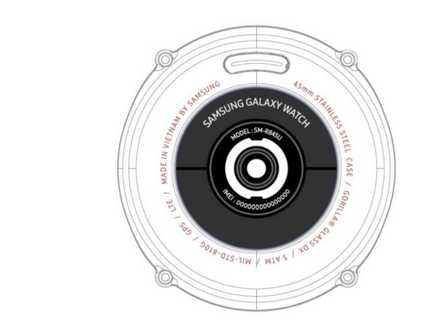 Registrace Samsung Galaxy Watch FCC