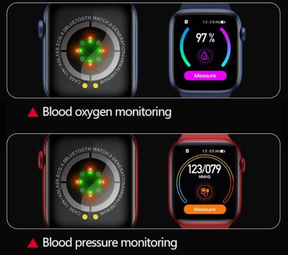 Senzory smartwatch T55-Plus