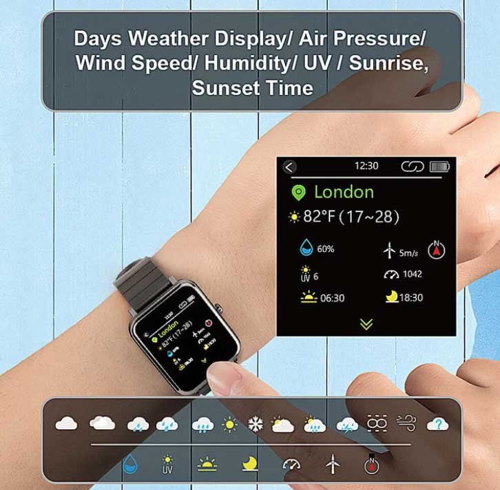 Křemenný model Tinwoo-T12-SMartwatch-2020