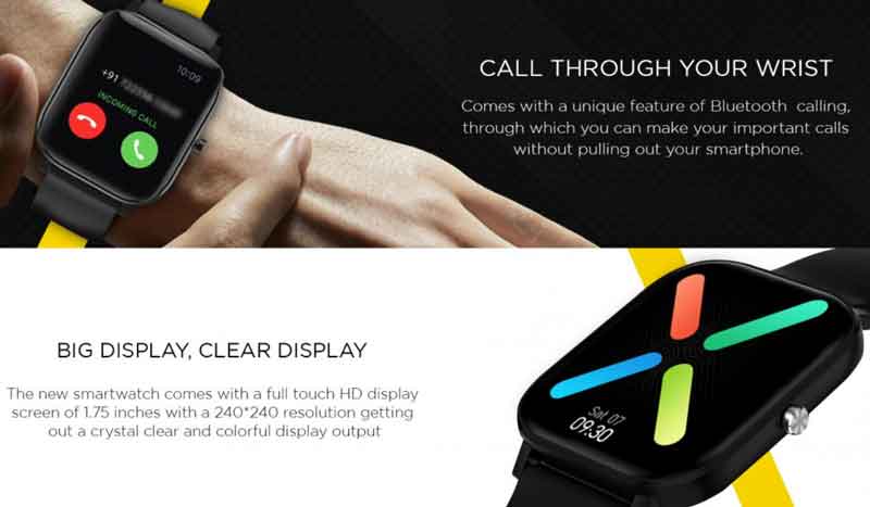 Funkce Urban-Lyf-Smartwatch