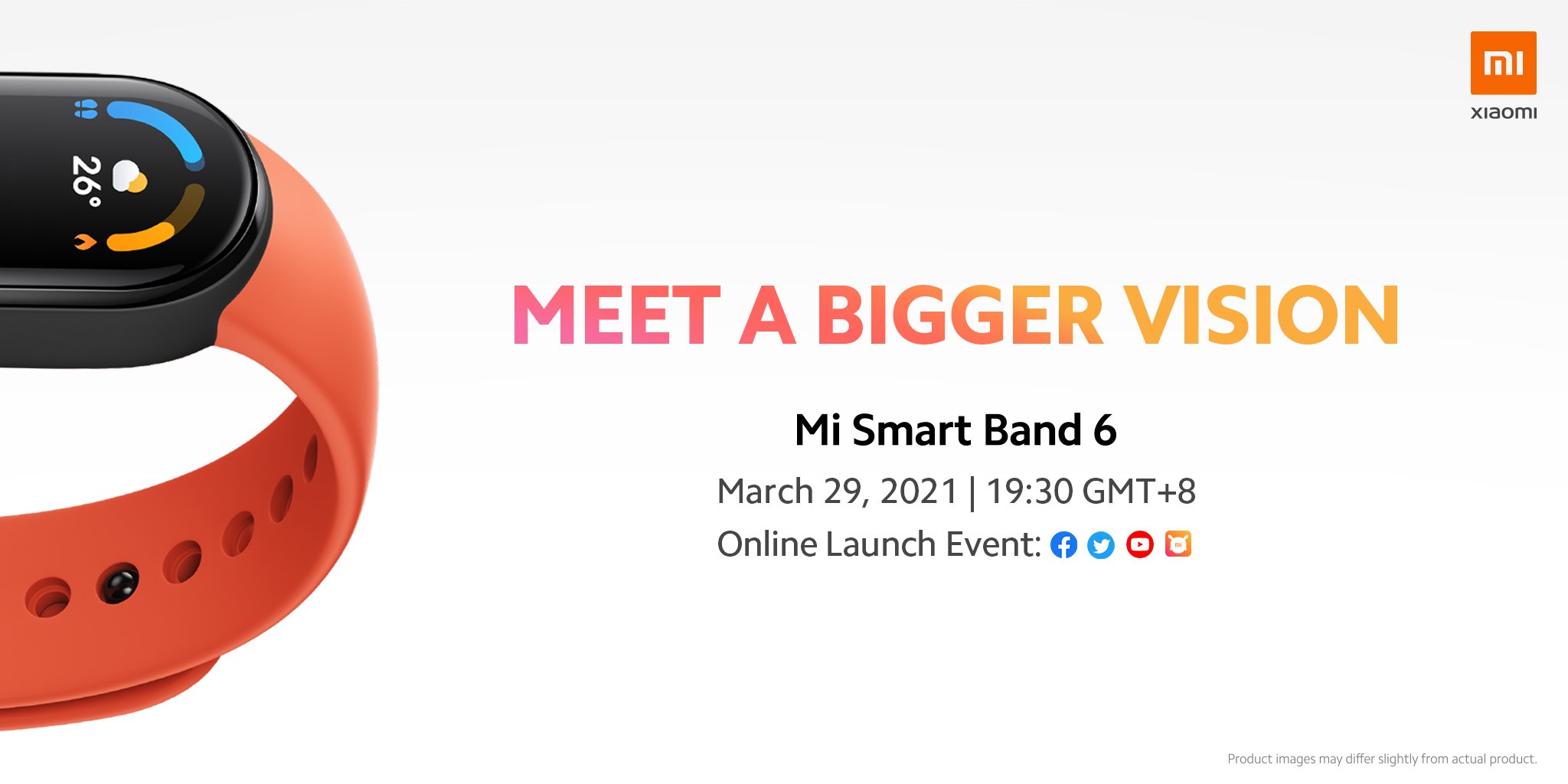 Xiaomi Mi Band 6 Datum vydání a uniklé obrázky