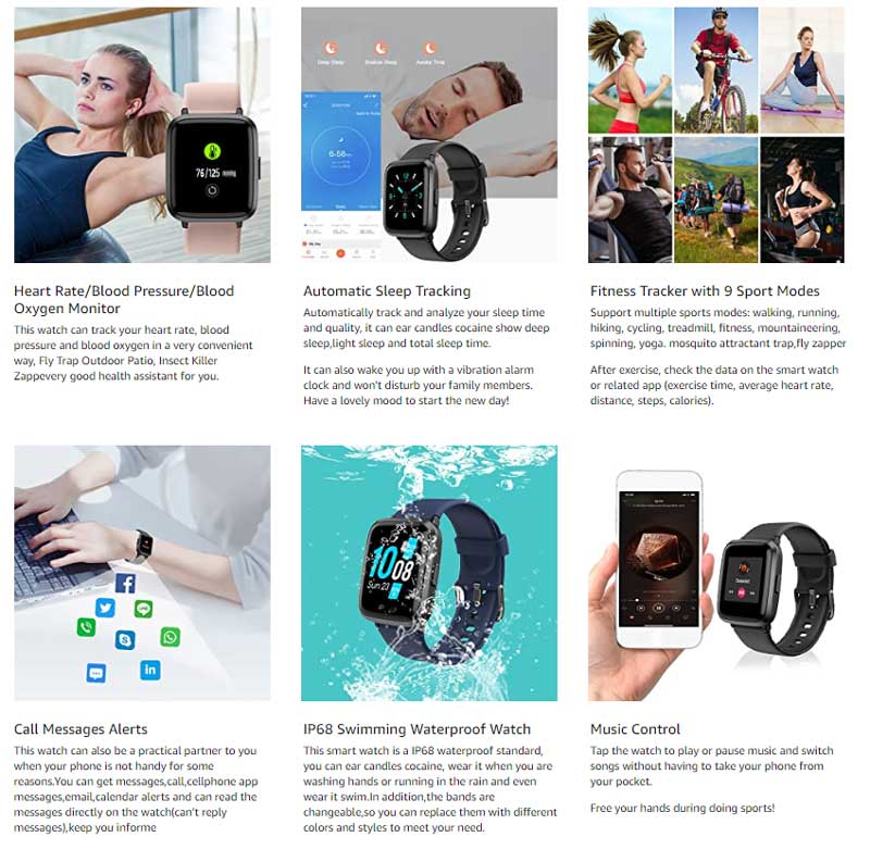 Verze Yamay Smart Watch 2020