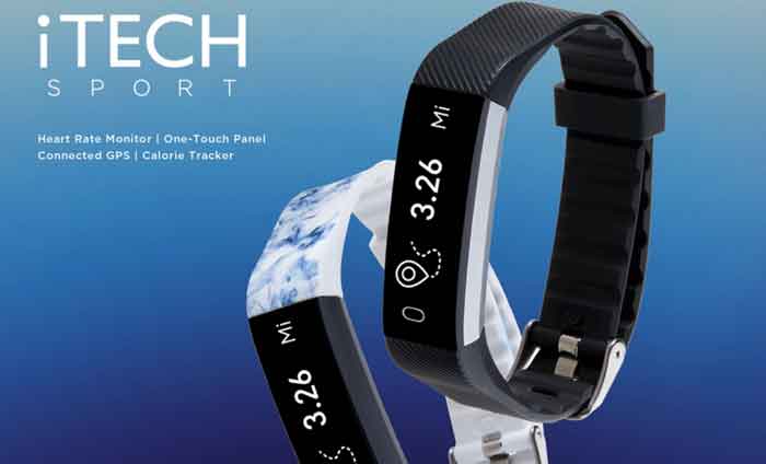 iTech Sport Fitness Tracker - přehled funkcí, štíhlý a lehký