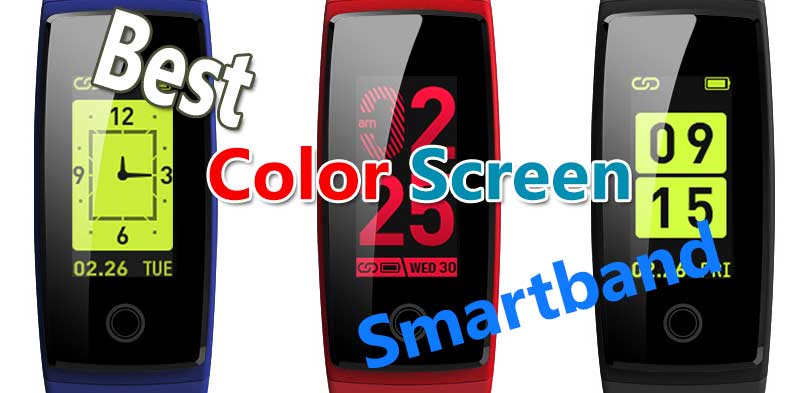 Nejlepší Smartband s barevnou obrazovkou - levný fitness tracker pro rok 2018