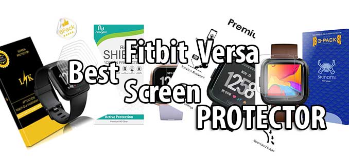 Nejlepší chránič obrazovky Fitbit Versa - tvrzené sklo a fólie