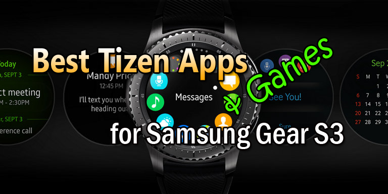 Nejlepší aplikace a hry Tizen pro Samsung Gear S3