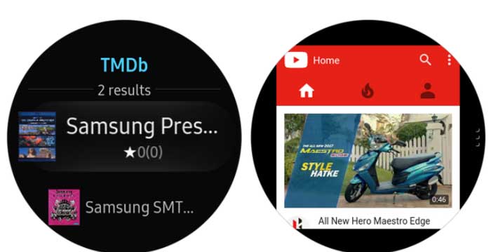 Nejlepší aplikace webového prohlížeče pro Galaxy Watch Active / Active 2