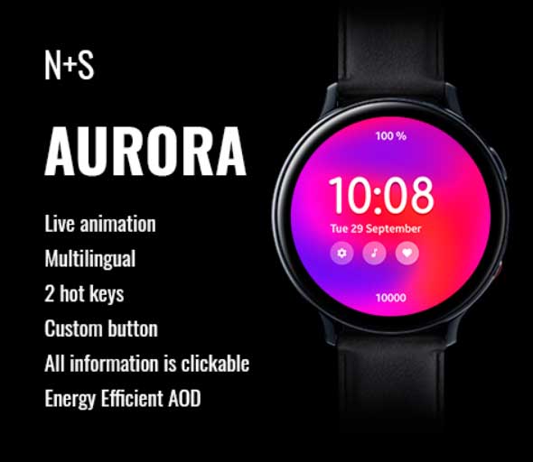 animovaný ciferník pro Galaxy Watch