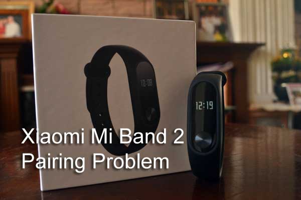 problém s párováním xiaomi-mi-band-2