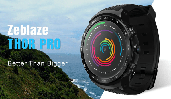 Podívejte se na nové inteligentní hodinky Android Zeblaze Thor Pro - Android Sporty
