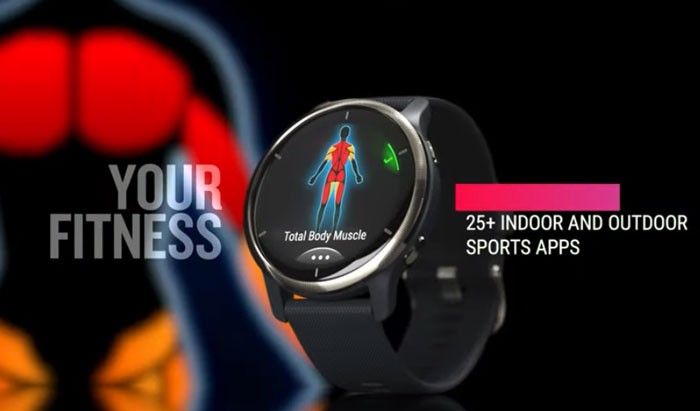 Chytré hodinky Garmin Venu 2 - recenze funkcí
