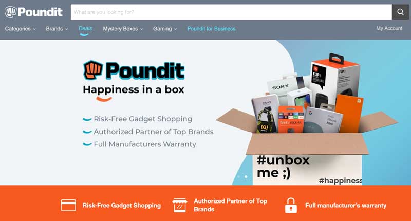 [Recenze] @ Poundit.com - Slevový kód - Nakupování elektronických přístrojů