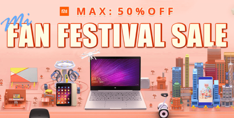 Výprodej festivalu Xiaomi Včetně populárních nositelných zařízení Xiaomi